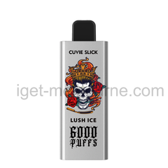 HQD SLlCK Disposable Vape 6000 puffs - Lush lce