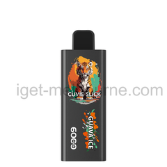 HQD SLlCK Disposable Vape 6000 puffs -Guava lce