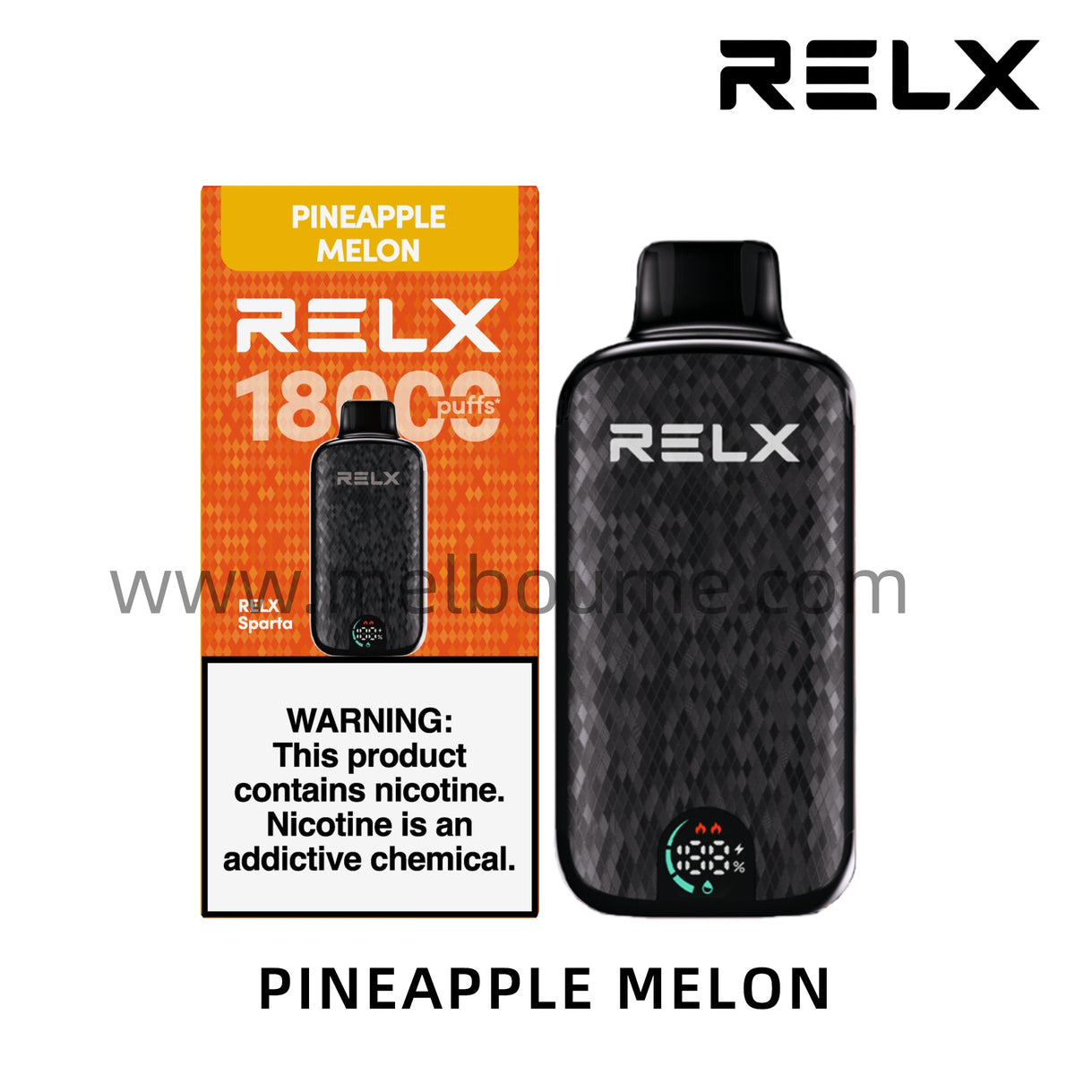 Relx SPARTA 18000 Puffs-Pineapple melon