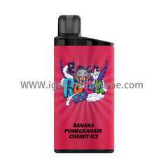IGET Bar 3500 Puffs -Banana Pomegranate Cherry Ice