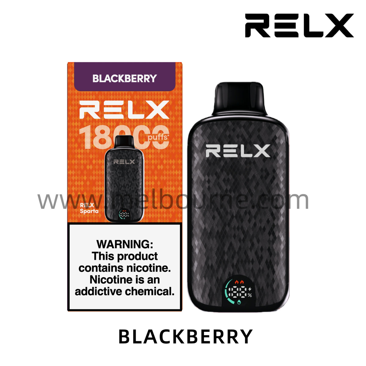 Relx SPARTA 18000 Puffs-Blackberry