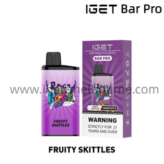 IGET Bar Pro Disposable Vape 10000 Puffs - Fruity Skittle